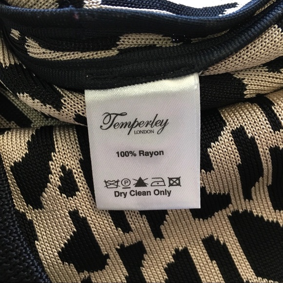 Temperley London 4 Leona Leopard sleeveless dress - Picture 5 of 13